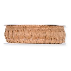 Band Fringe natur 25mm 07m