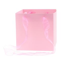 Tasche Glossy rosa 16x16x16cm