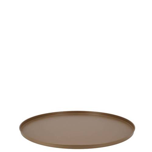 Metall Teller gold Dark 26x02cm