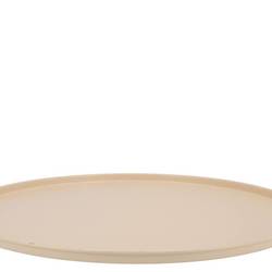 Teller Metall Sarlek sand D56cm H02cm