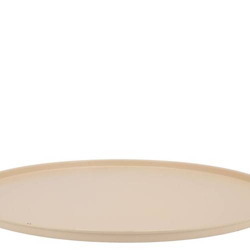Teller Metall Sarlek sand D56cm H02cm
