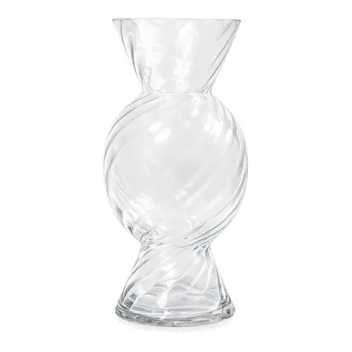 Glas Vase Candy D16/20cm H40cm 