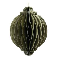 Deko Kugel Hänger grun D40cm faltbar