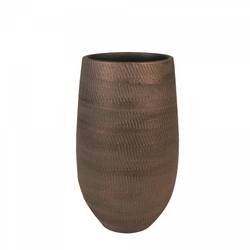 Keramik Vase Joey braun D18cm H30cm