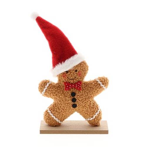 Lebkuchenmännchen braun D15cm H22cm