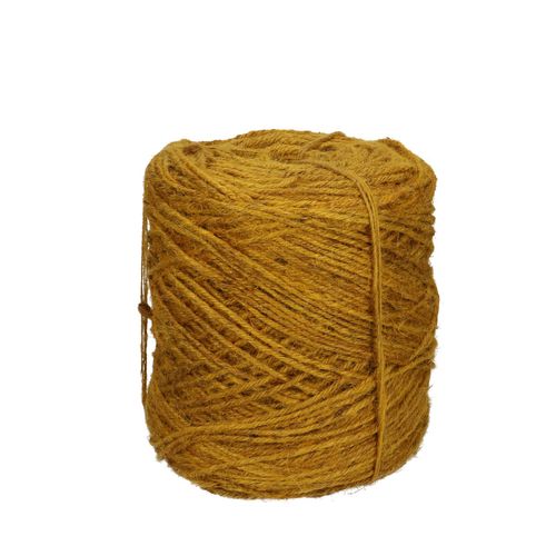 Flachsseil  gelb 3mm 1kg