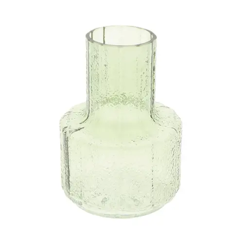 Glas Vase Striella grün D13.5cm H19cm