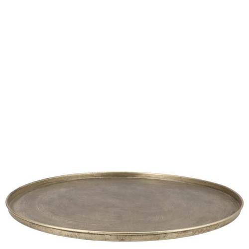 Metall Teller Kaya gold 37x02cm