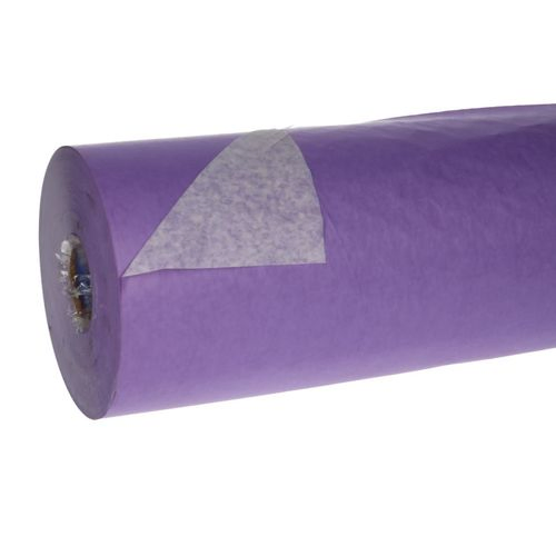 Papier Rolle 50cm weiss/lila 40gr 7.5kg