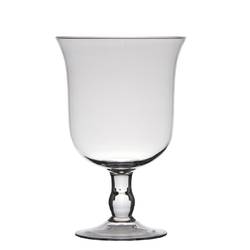Glas Vase Pokal Gabriella auf Fuss D19.5cm H29cm