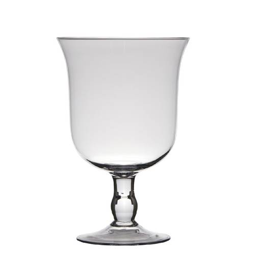 Glas Vase Pokal Gabriella auf Fuss D19.5cm H29cm