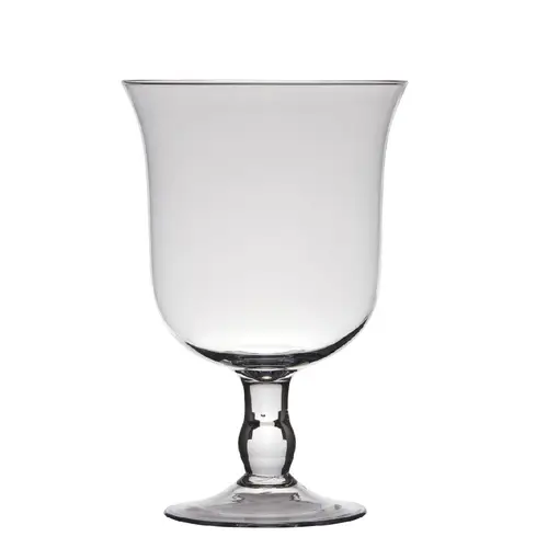 Glas Vase Pokal Gabriella auf Fuss D19.5cm H29cm