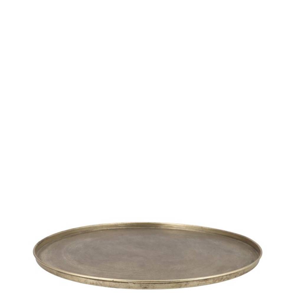 Metall Teller Kaya gold 26x02cm