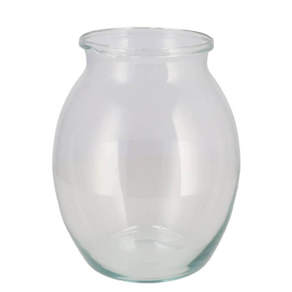Glas Vase Terrarium Clear Lupi 22x22x27cm