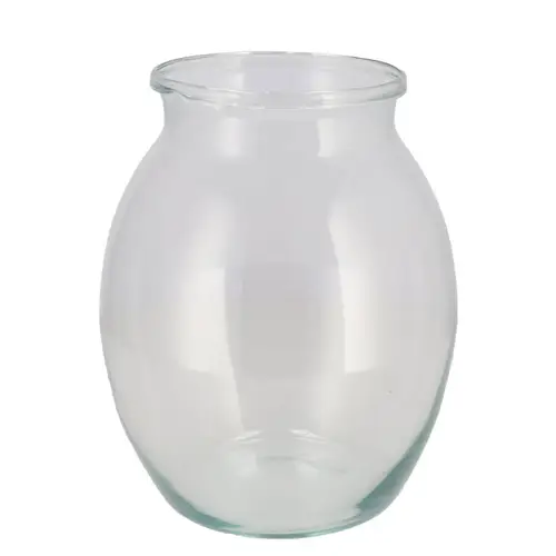 Glas Vase Terrarium Clear Lupi 22x22x27cm
