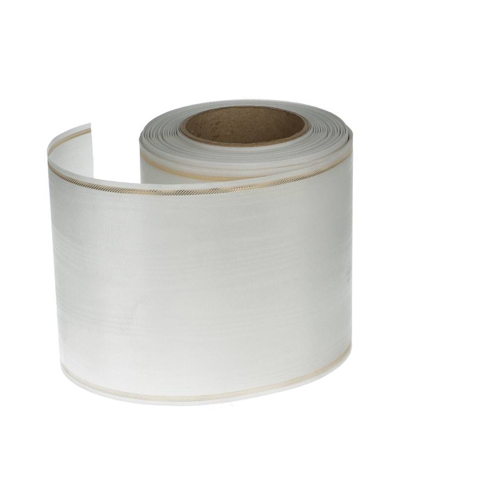 Kranzban Moire weiss 100mm 25m