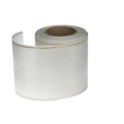 Kranzban Moire weiss 100mm 25m