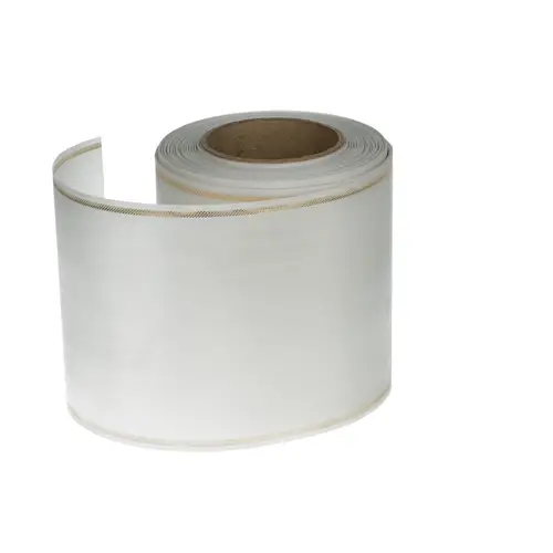 Kranzban Moire weiss 100mm 25m