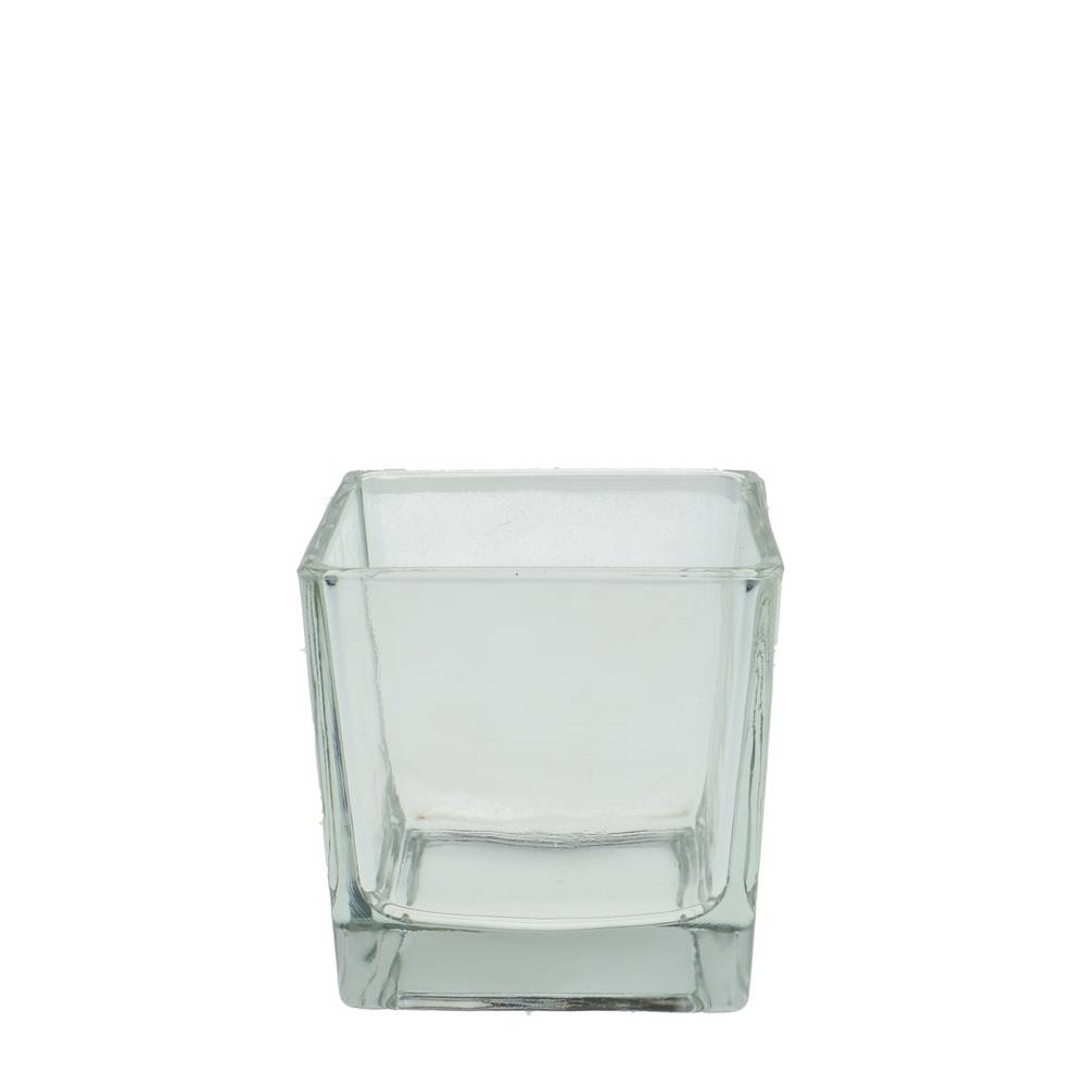 Glas Akkubak 10x10x10cm