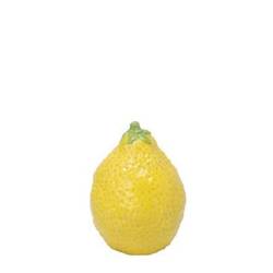 Keramik Zitrone gelb D07 H09cm