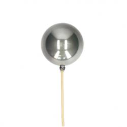 Kugel auf Stab Perle silber L50cm D06cm 