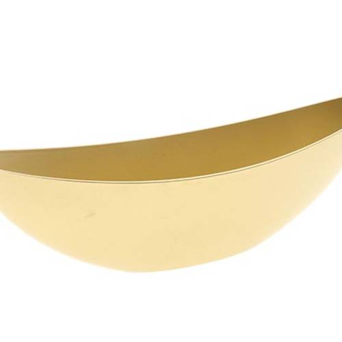 Melamine Boot gold 55x13.5x17.5cm