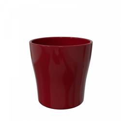 Keramik Orchidee Übertopf Hanna rot D13cm H13cm  
