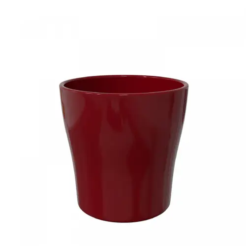 Keramik Orchidee Übertopf Hanna rot D13cm H13cm  