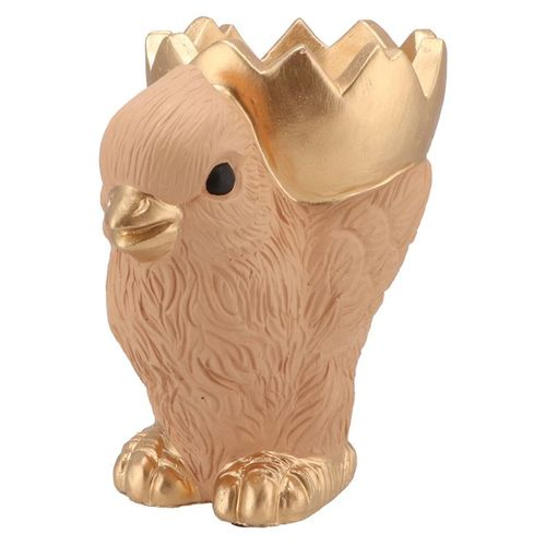 Huhn Schale hell orange 22x15x22cm