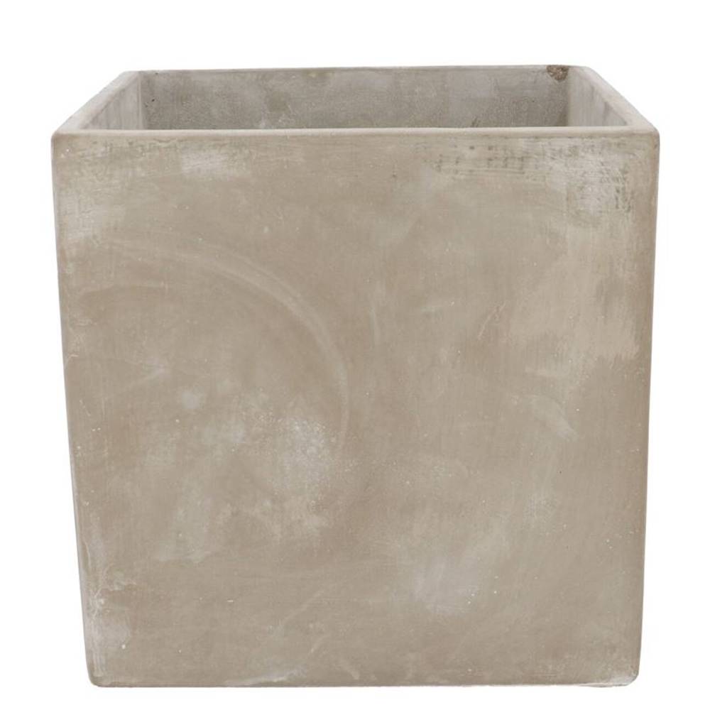 Beton Übertopf Quadratisch 24x24x24cm