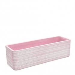 Keramik Schale Ivy rosa 28x09x08cm