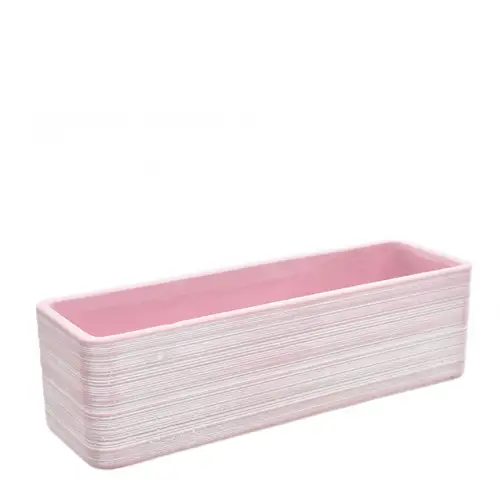 Keramik Schale Ivy rosa 28x09x08cm