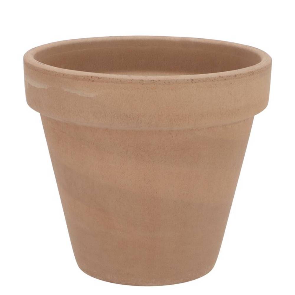 Keramik Übertopf terra choco grau D17cm H15