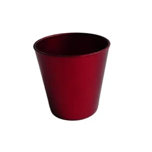 Melamine Übertopf rot D11cm H10.5cm