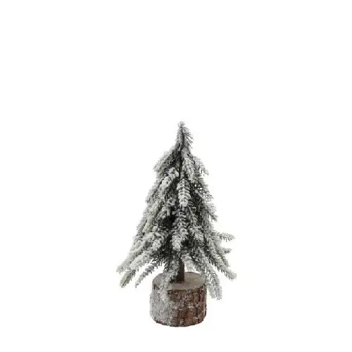 Baum Spruce auf Holz D12cm H20cm