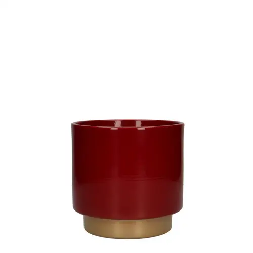 Keramik Topf Varedo rot D13cm H12.5cm