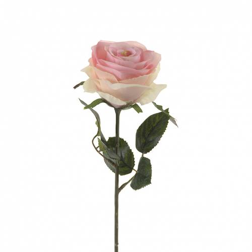 Seiden Rose rosa L45cm 