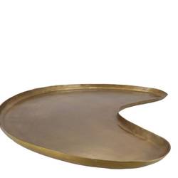 Metall Teller Hawley gold 52x34cm