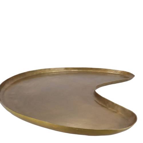 Metall Teller Hawley gold 52x34cm
