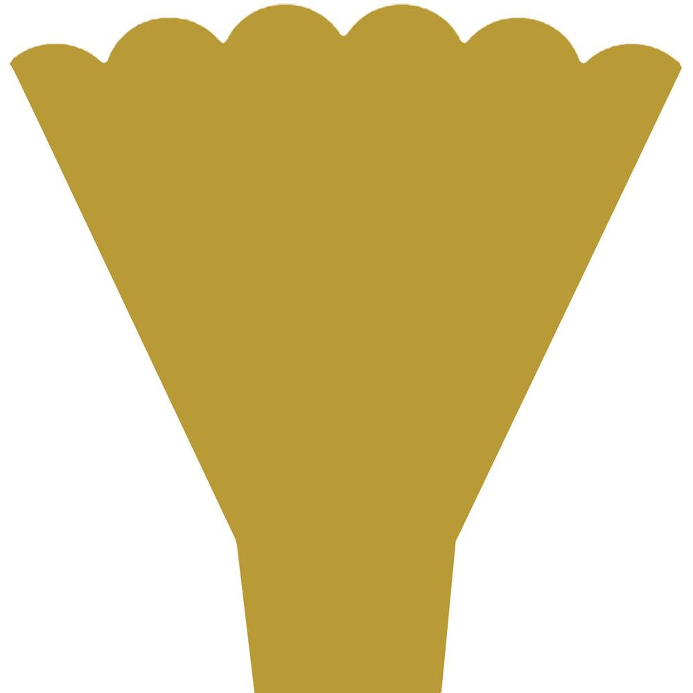 Tüte Majesty gelb 54x44x12cm x50