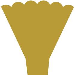 Tüte Majesty gelb 54x44x12cm x50