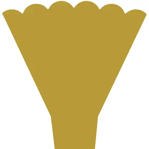 Tüte Majesty gelb 54x44x12cm x50