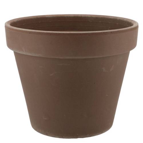 Keramik Tontopf Basic choco D39cm H34cm