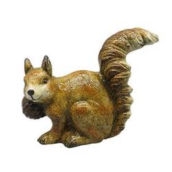 Deko Eichhörnchen braun 19x08x14.5cm