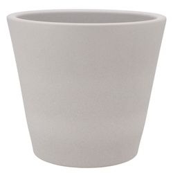 Keramik Übertopf Vinci grau matt D29cm H26cm