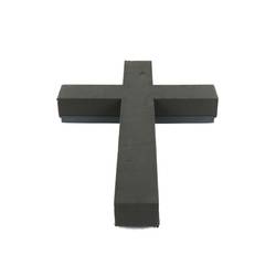 Kreuz 80cm schwarz Oasis® Eychenne