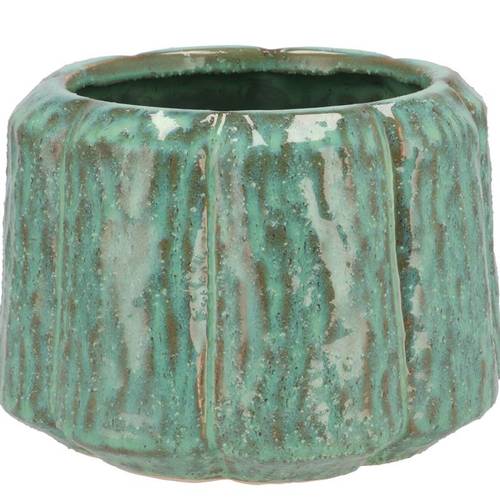 Keramik Topf Kiran grün 23x23x16cm