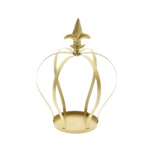 Metall Krone Neva gold D24cm H31cm