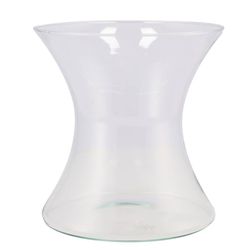 Glas Vase Diabolo D18cm H19cm