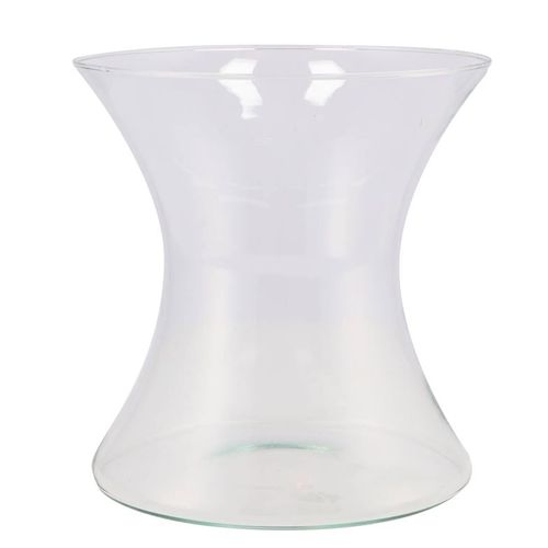 Glas Vase Diabolo D18cm H19cm